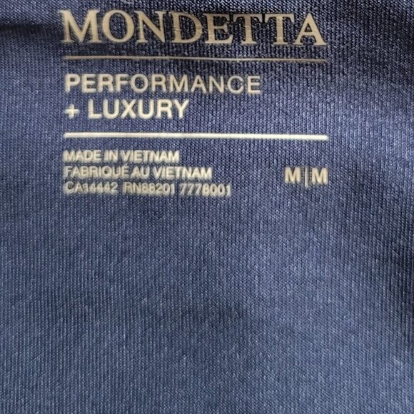 Tennis dress Mondetta blue sleeveless mini athletic work out gym sportswear - Picture 11 of 15